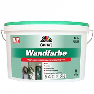 Dufa Wandfarbe D1а водно-дисперсійна фарба для інтер'єру 10л