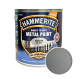 Hammerite Metal Paint гладка фарба 3 в 1 по металу срібляста 2.5л