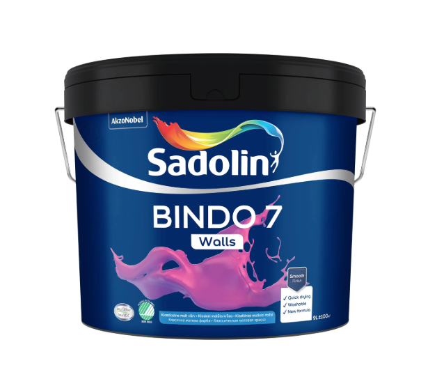 Sadolin Bindo 7 матова інтер'єрна фарба база BC 8,37л