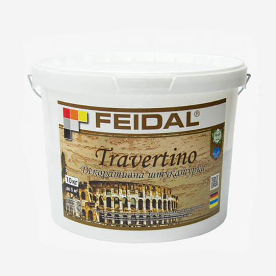 Feidal Travertino Декоративна штукатурка 20кг
