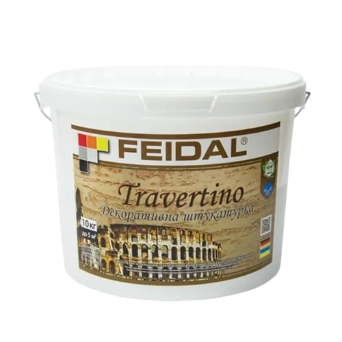 Feidal Travertino Декоративна штукатурка 20кг