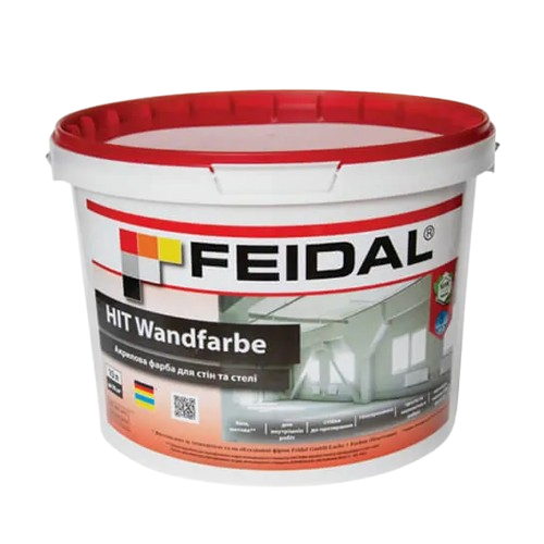 Feidal HIT-Wandfarbe краска для стен и потолков 10л