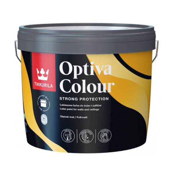 Tikkurila Optiva Colour матовая латексная краска 9л