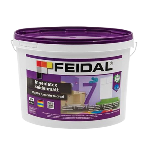 Feidal Innenlatex Seidenmatt шовковисто-матова фарба для стін 10л