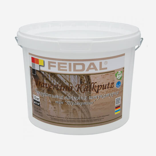 Feidal Travertino Kalkputz декоративная известковая штукатурка 20кг