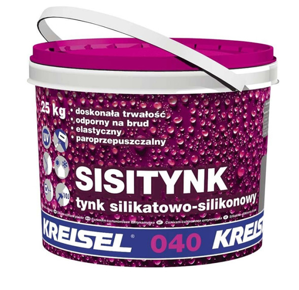 KREISEL SISITYNK силикон-силикатная штукатурка 25кг