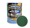 Hammerite Metal Paint гладкая краска по металлу 3 в 1, зеленая 2.5 л