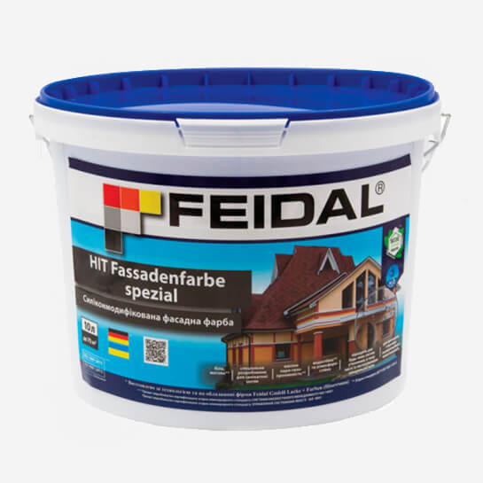 Feidal HIT-Fassadenfarbе Spezial дисперсионная универсальная краска 10л