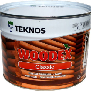 Teknos Woodex Classic органоразбавляемый тиксотропный антисептик 9л