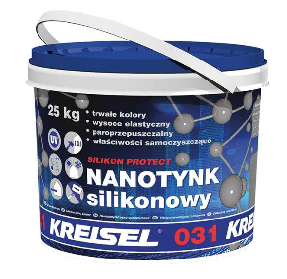 KREISEL NANOTINK штукатурка силиконовая 25кг
